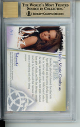 2006 Charmed Destiny Autograph Holly Marie Combs as Piper Auto #A1 BGS 9.5